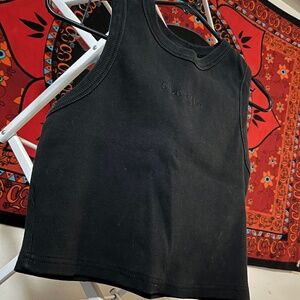 Mary Wyatt Dead to Me Ribbed Tank